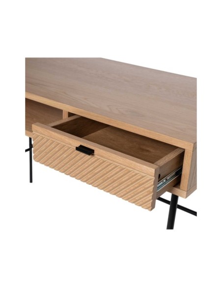 Escritorio ALABAMA, Roble / Negro