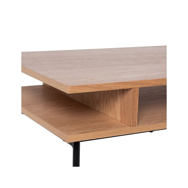 Escritorio ALABAMA, Roble / Negro