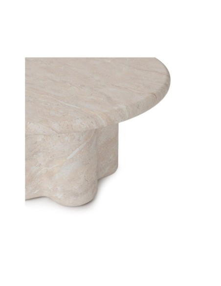 Mesa Centro LUIGI Mármol Travertino