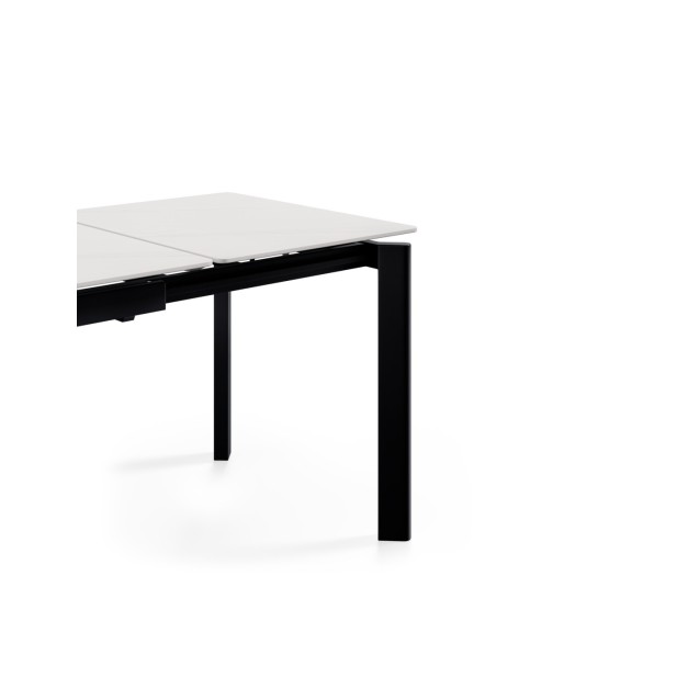 Mesa CONSTANCE 120 Creta / Negro