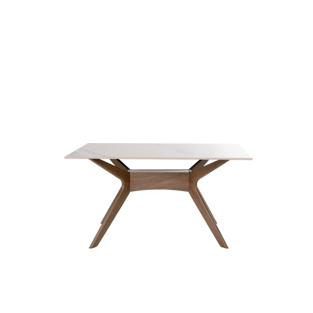 Mesa ELOISE 160 Creta / Nogal