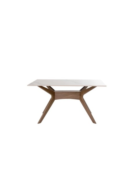 Mesa ELOISE 160 Creta / Nogal