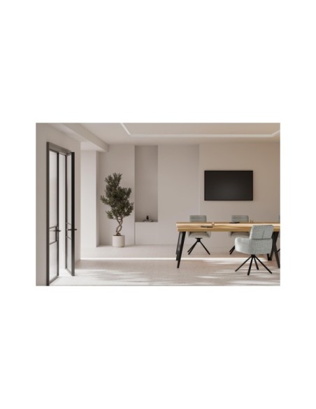 Mesa RANDY 160*90 Roble-Negro