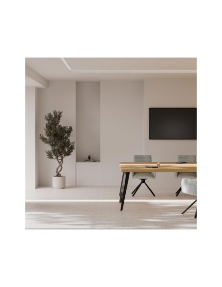 Mesa RANDY 160*90 Roble-Negro