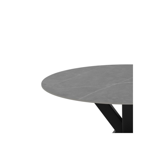 Mesa FIORELLA Ø100, Atenea / Negro