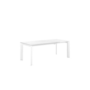 Mesa LISA 140 Ext. Creta / Blanco 2