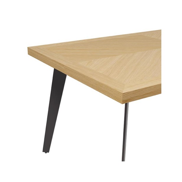 Mesa RANDY 180*100 Roble-Negro