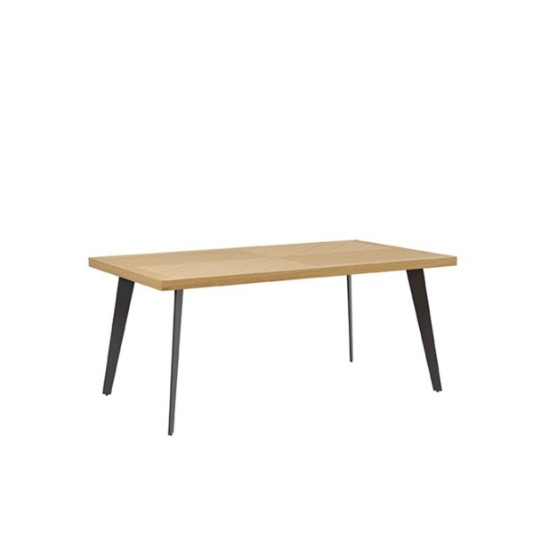 Mesa RANDY 200*100 Roble-Negro