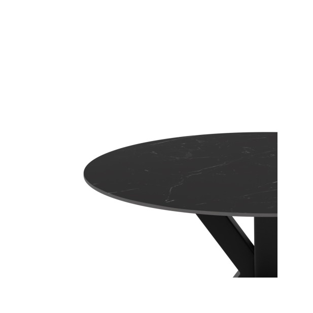 Mesa FIORELLA Ø120, Sahara / Negro