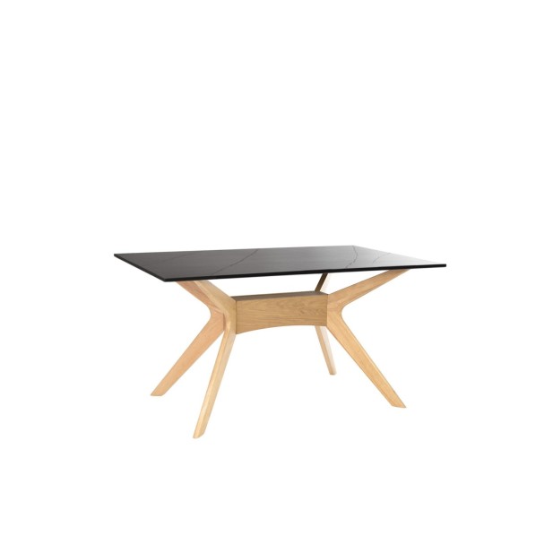 Mesa ELOISE 140 Sahara / Roble