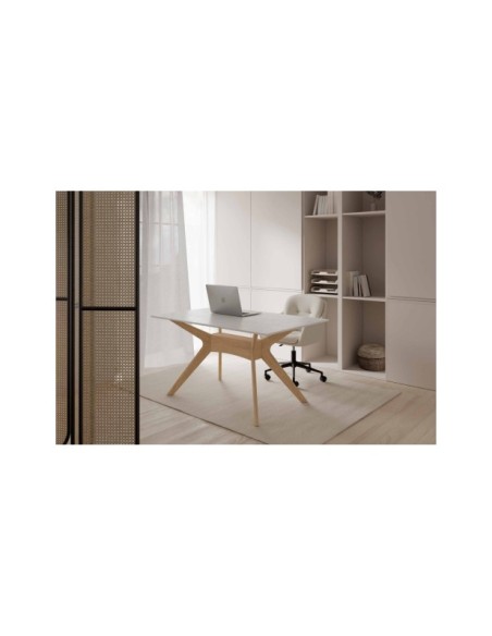 Mesa ELOISE 140 Creta / Roble