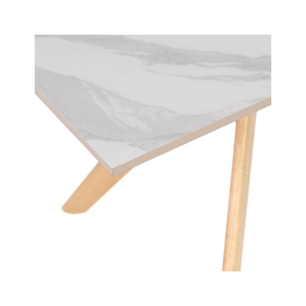 Mesa ELOISE 160 Creta / Roble