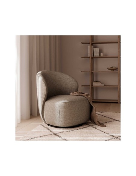 Butaca Giratoria HAVANA Taupe