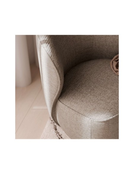 Butaca Giratoria HAVANA Taupe