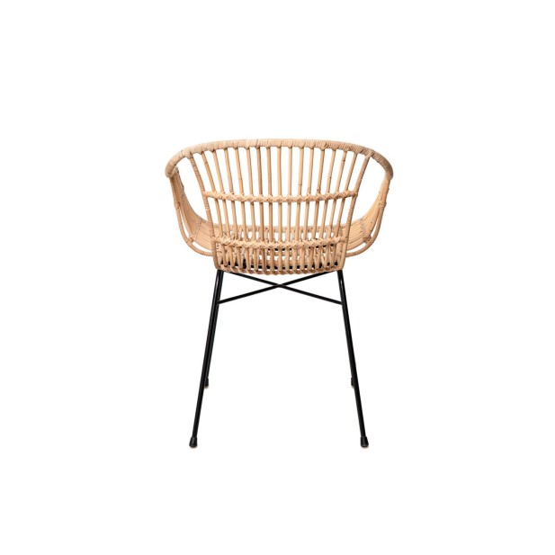 Silla NANCY Natural / Negro