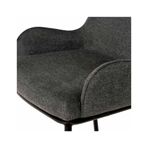 Silla LARISA Gris Oscuro