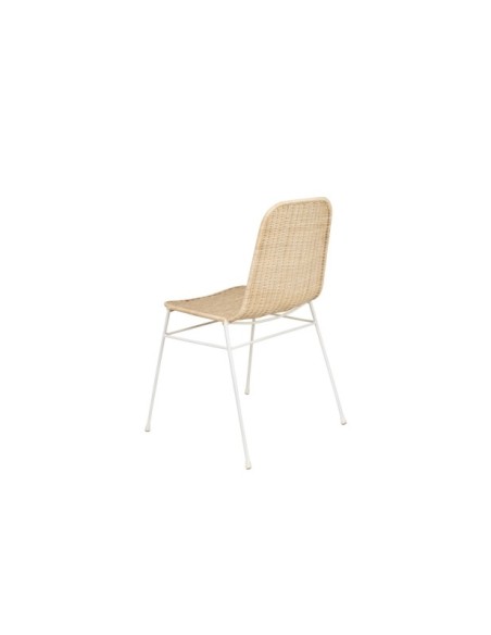 Silla COLETTE Natural / Blanco
