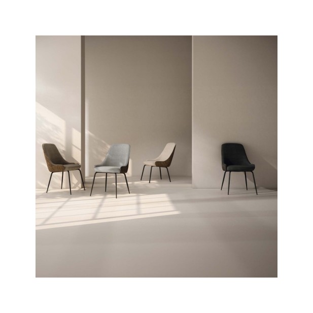 Silla AGATA Gris Oscuro