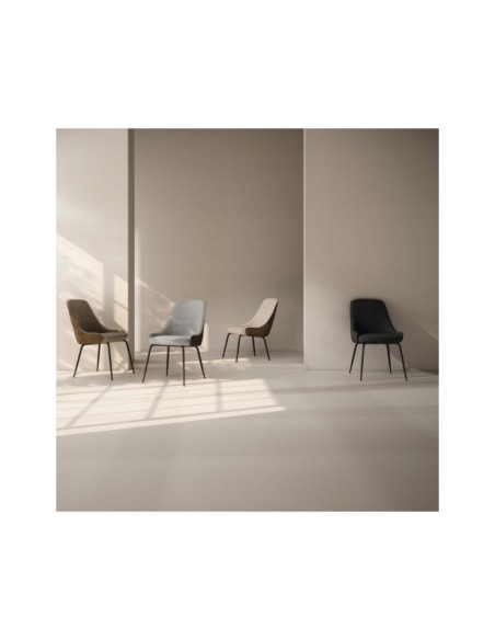 Silla AGATA Gris Claro