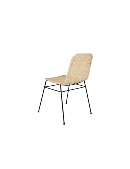 Silla COLETTE Natural / Negro
