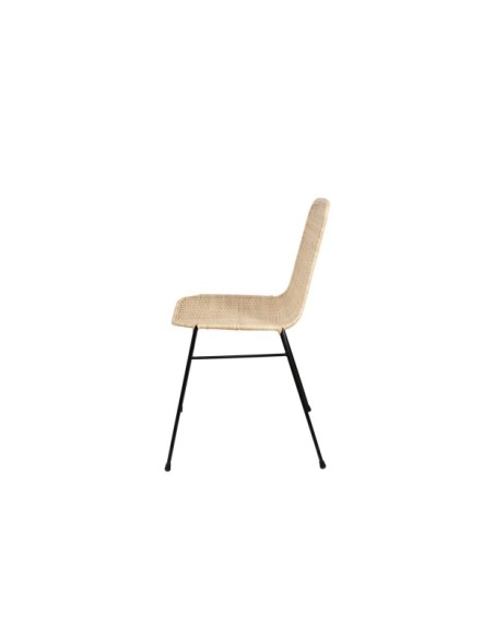 Silla COLETTE Natural / Negro