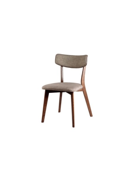 Silla ANAIS Nogal Gris Light