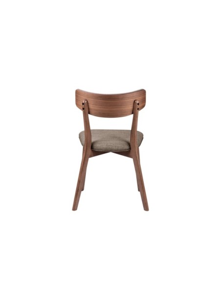 Silla ANAIS Nogal Gris Light