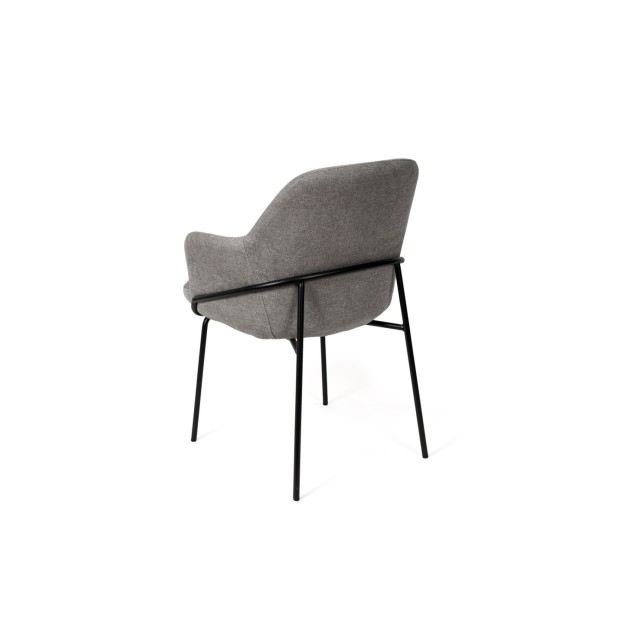 Silla ABIGAIL Gris Oscuro