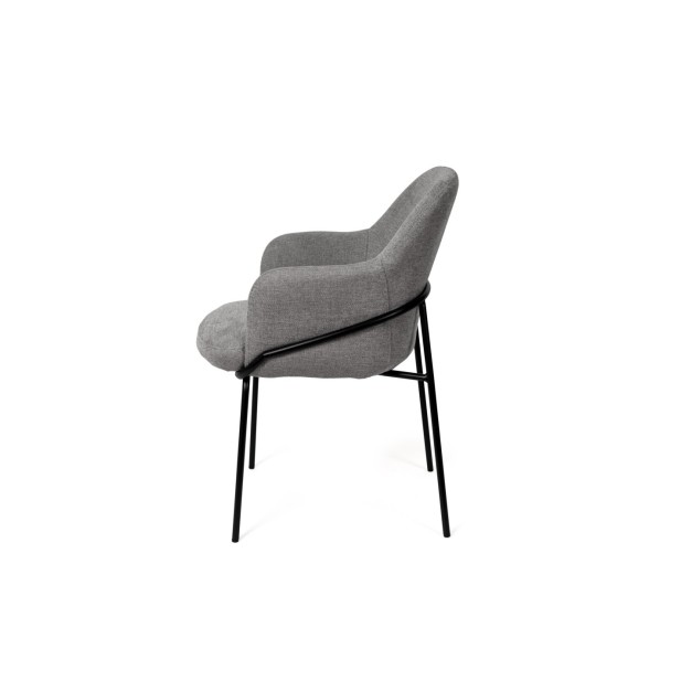 Silla ABIGAIL Gris Oscuro