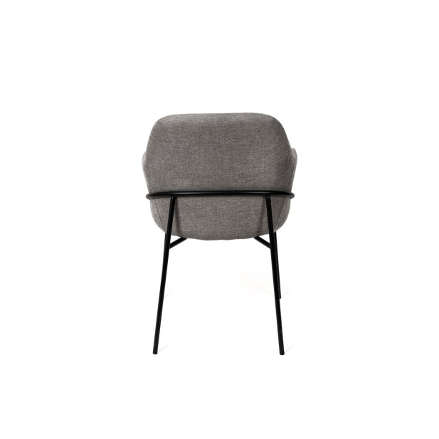 Silla ABIGAIL Gris Oscuro