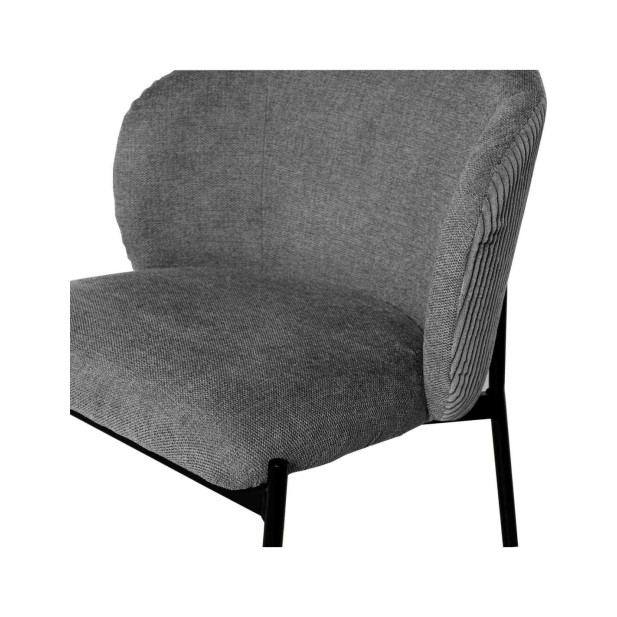 Silla FAINA Gris Oscuro