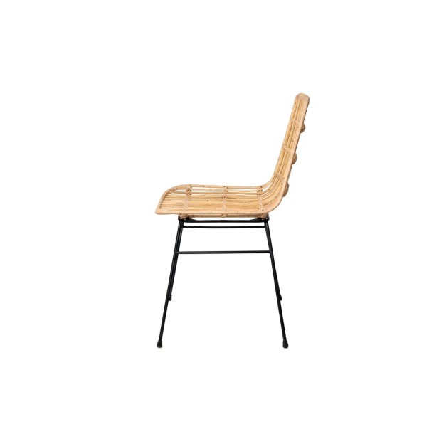 Silla LIONA Natural / Negro