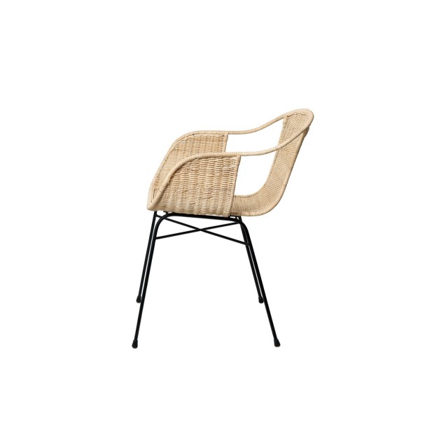 Silla ALLEGRA Natural / Negro