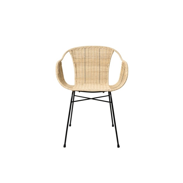 Silla ALLEGRA Natural / Negro