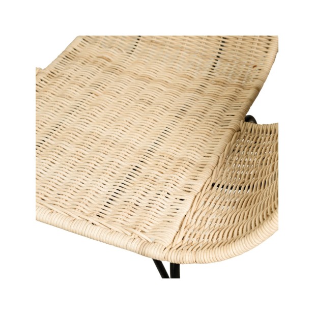 Silla ALLEGRA Natural / Negro