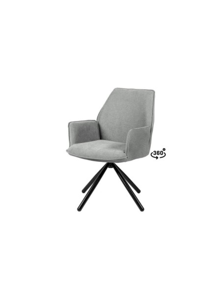 Silla CARLYN Gris Claro