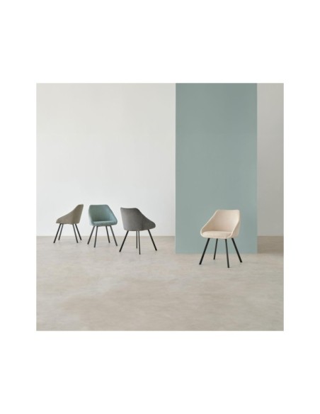 Silla MACIE Gris Oscuro