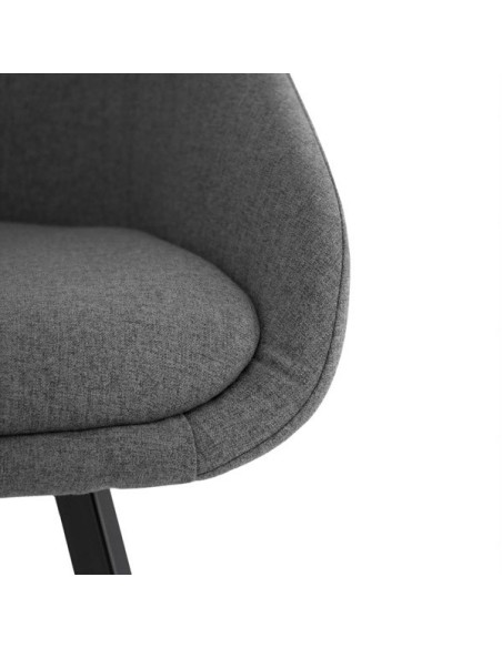 Silla LANNA Gris Dark