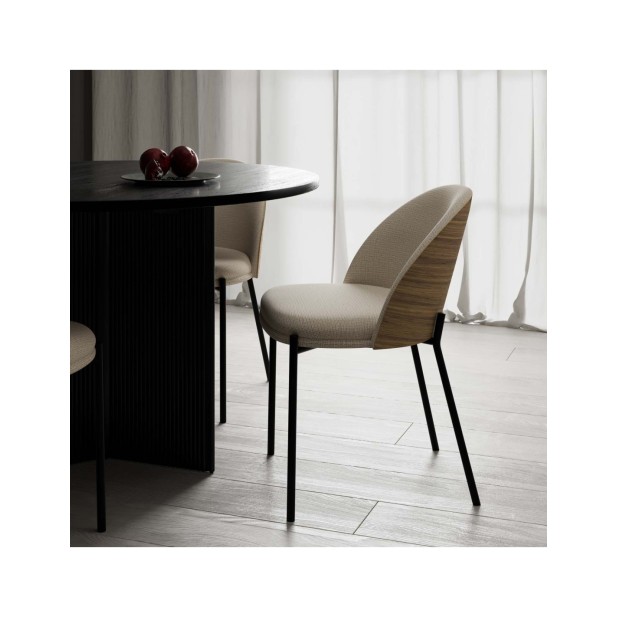 Silla CASANDRA Beige