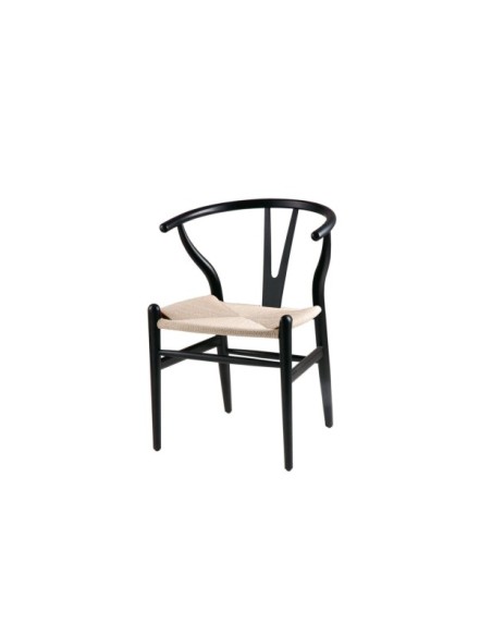 Silla ADA Negro Asiento Natural