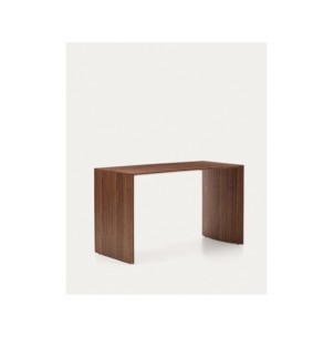 Mesa de trabajo Litto de chapa de nogal FSC Mix Credit...