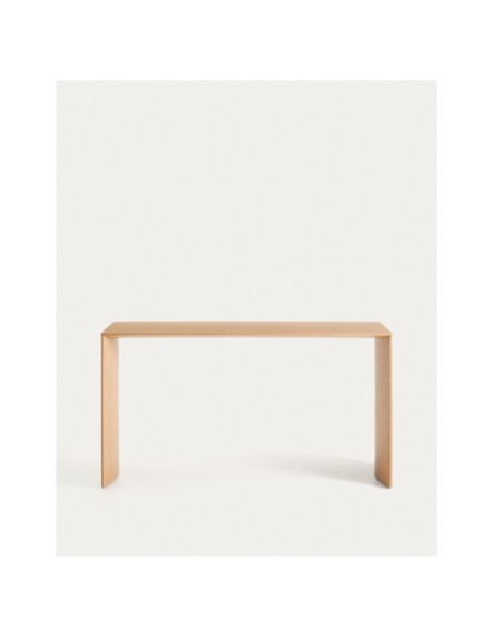 Mesa de trabajo Litto de chapa de roble FSC Mix Credit 140 x 60 cm - Kave Home