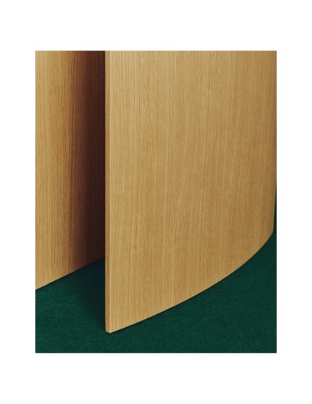 Mesa de trabajo Litto de chapa de roble FSC Mix Credit 140 x 60 cm - Kave Home