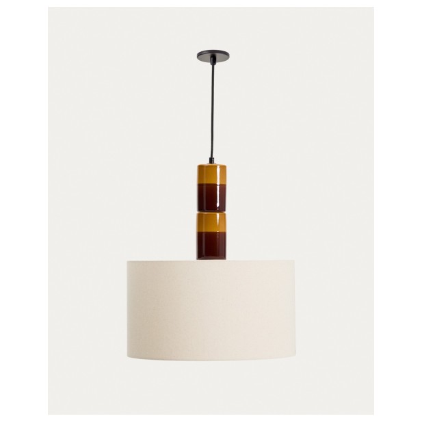 Lámpara de techo Mavran de cerámica...