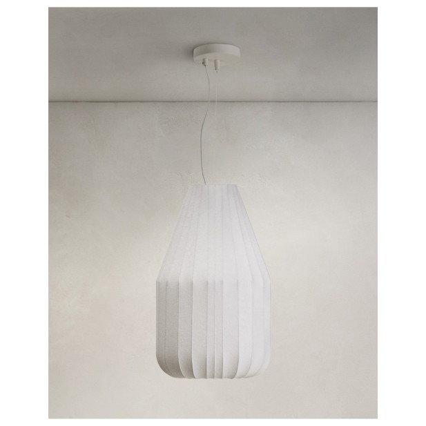 Lámpara de techo Somar de fibras...