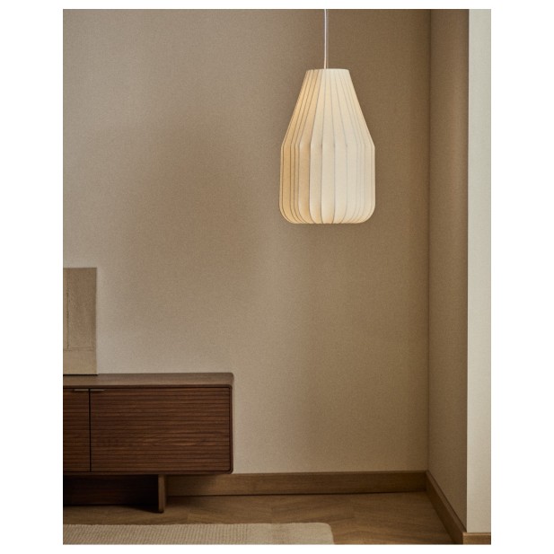 Lámpara de techo Somar de fibras...