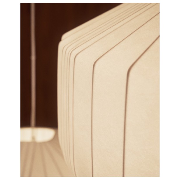 Lámpara de techo Somar de fibras...