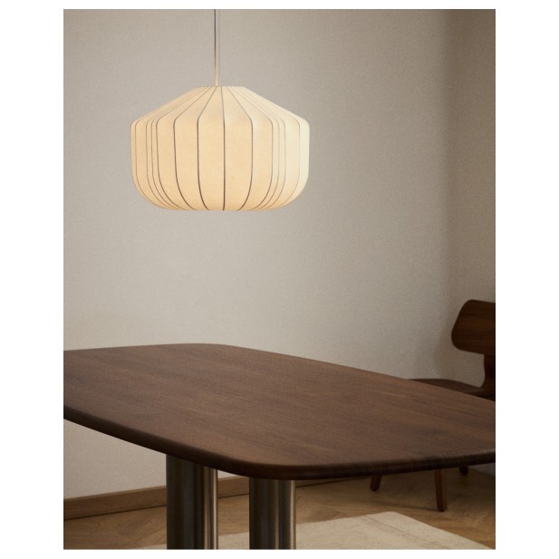 Lámpara de techo Somar de fibras...