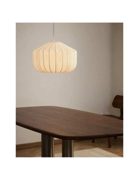 Lámpara de techo Somar de fibras sintéticas y varillas de acero Ø51 cm - Kave Home