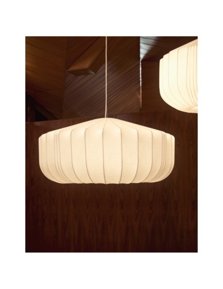 Lámpara de techo Somar de fibras sintéticas y varillas de acero Ø76 cm - Kave Home